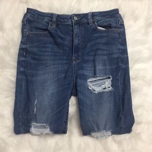 American Eagle holy jeans